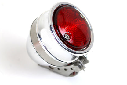 LED Bullet Tail Lamp Assembly Chrome