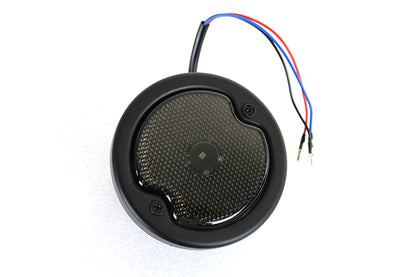 Round LED Tail Lamp Black