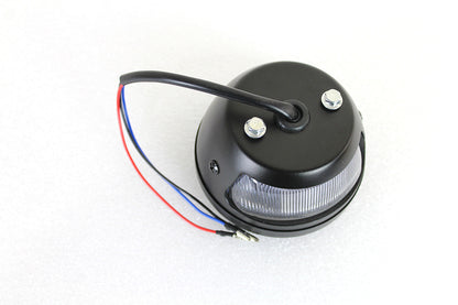Round LED Tail Lamp Black