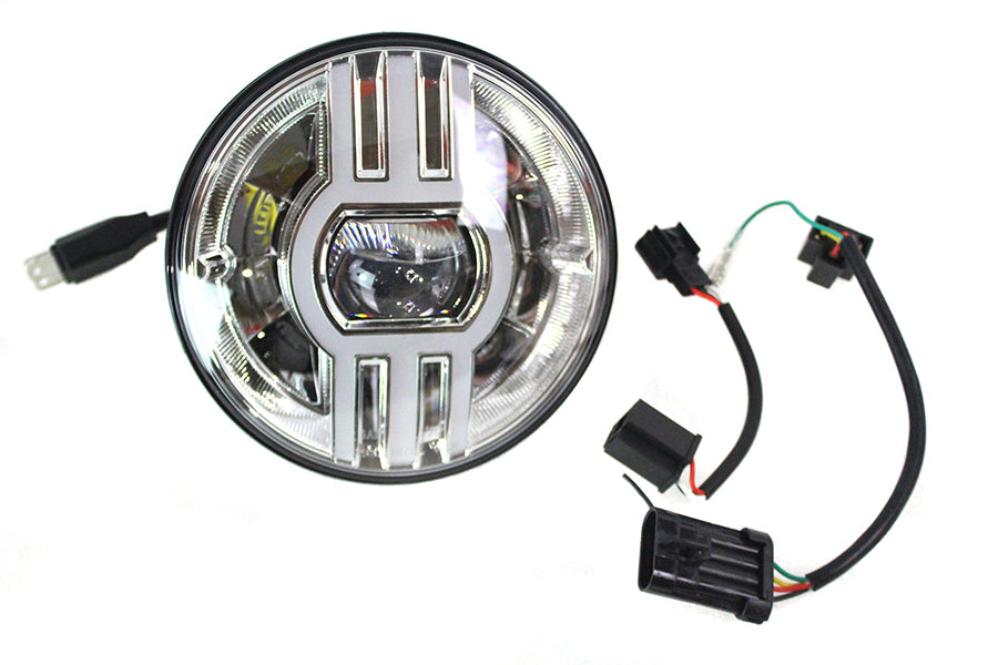 Cyron 7 Beast 2 Integrated Headlamp Chrome
