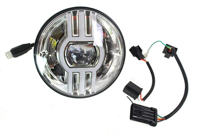 Cyron 7 Beast 2 Integrated Headlamp Chrome