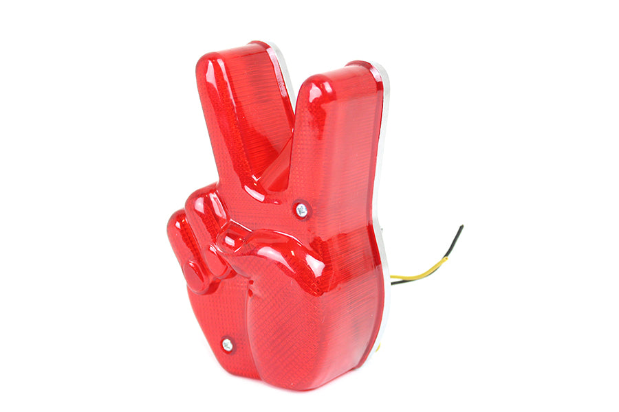 Peace Sign Tail Lamp LED
