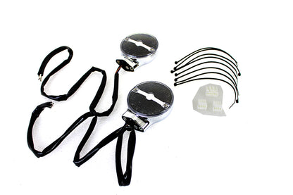 Amber LED Flat Lens Turn Signal Set