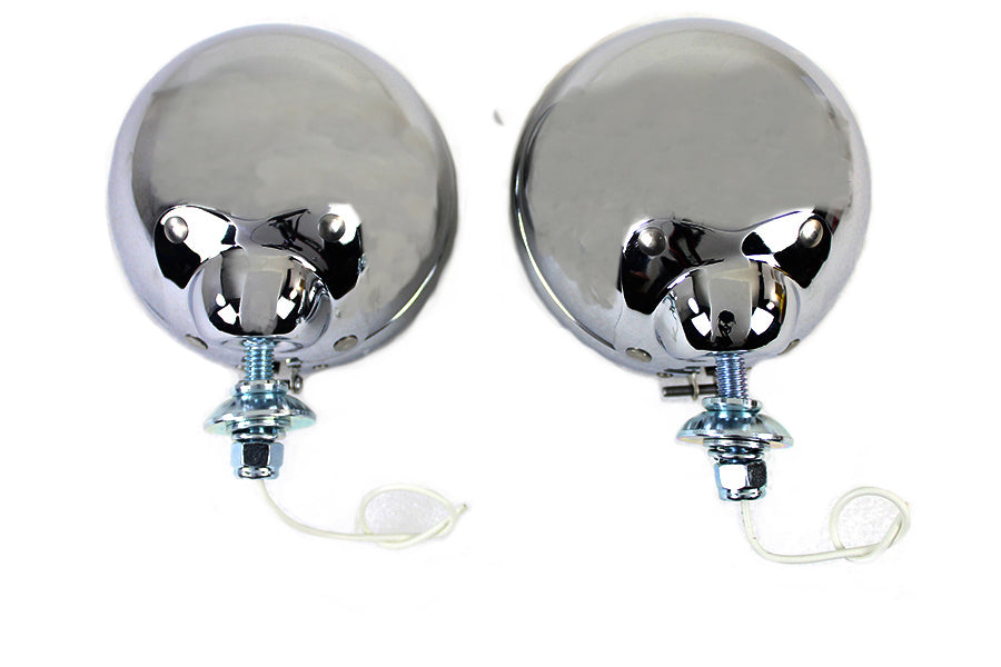 4-1/2 Fluted Spotlamp Set with 12 Volt Bulb