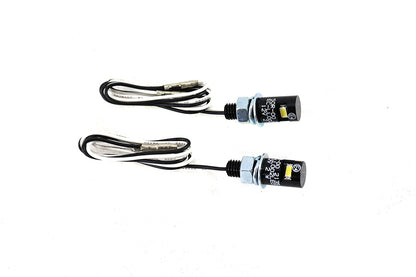 Black Burdett License Plate Bolt Set with LED