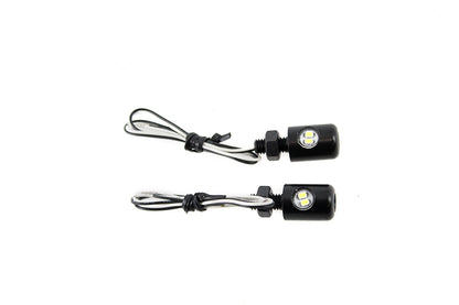 Black Hagler License Plate Bolt Set with LED