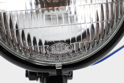5-3/4 Round Headlamp Assembly Black