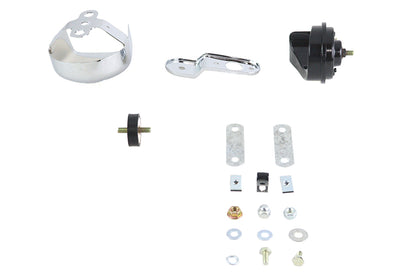 Softail Horn Kit with Chrome Cover