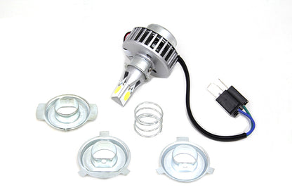 White LED H4 Replacement Bulb Kit