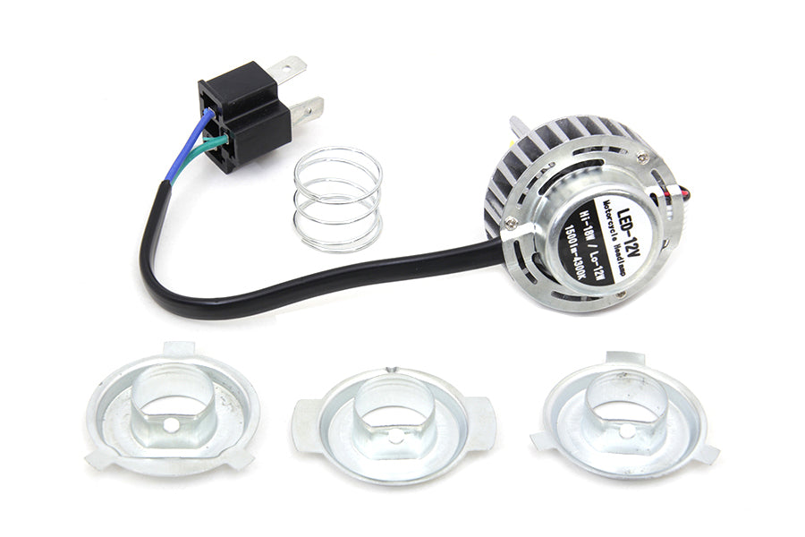 Yellow LED H4 Replacement Bulb Kit
