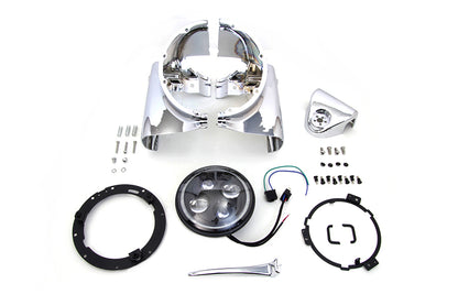 Headlamp Cowl Assembly Chrome