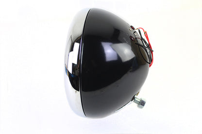 7 6 Volt LED Headlamp Black