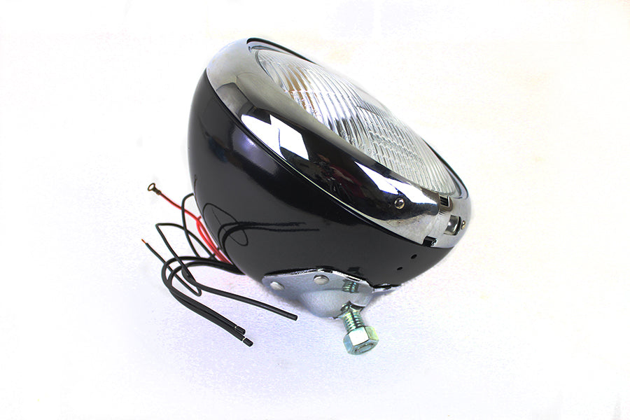7 6 Volt LED Headlamp Black