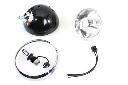 7 12 Volt LED Headlamp Black