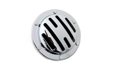 Slotted Style 12 Volt Horn Chrome