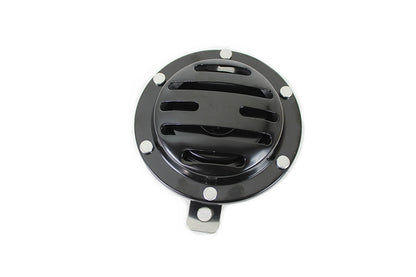 Slotted Style 12 Volt Horn Black