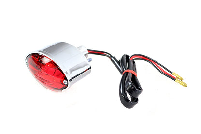 Micro Oval Tail Lamp Chrome