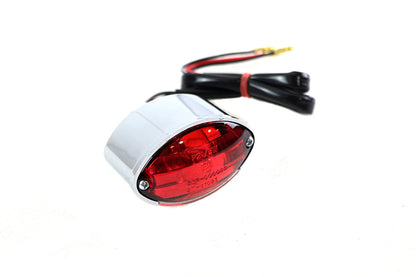 Micro Oval Tail Lamp Chrome