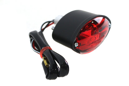 Micro Oval Tail Lamp Black