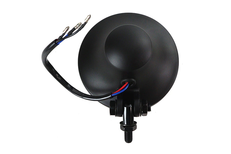 4 Retro Headlamp Black