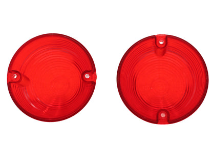 Bullistic Turn Signal Lenses Red