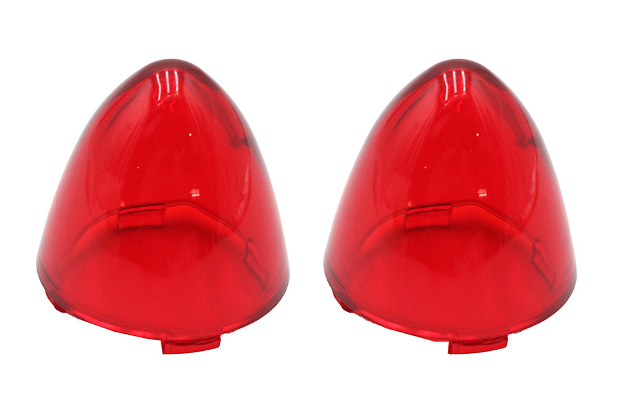 Bullistic Turn Signal Lenses Red