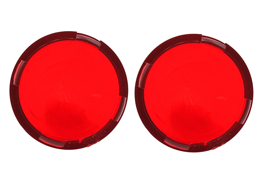 Bullistic Turn Signal Lenses Red