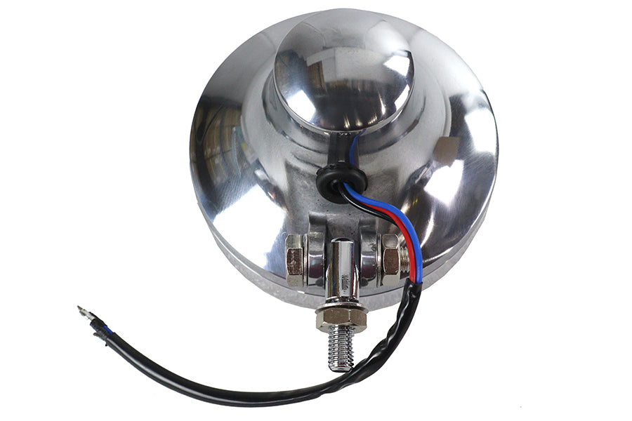 4 Retro Headlamp Polished