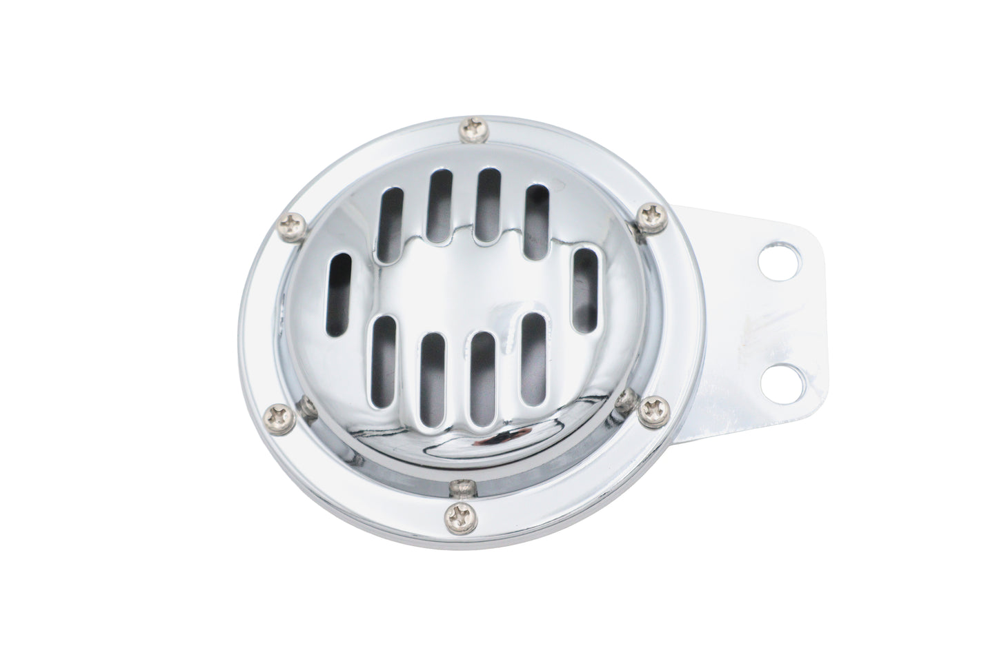 Universal Single Horn Chrome 6 Volt