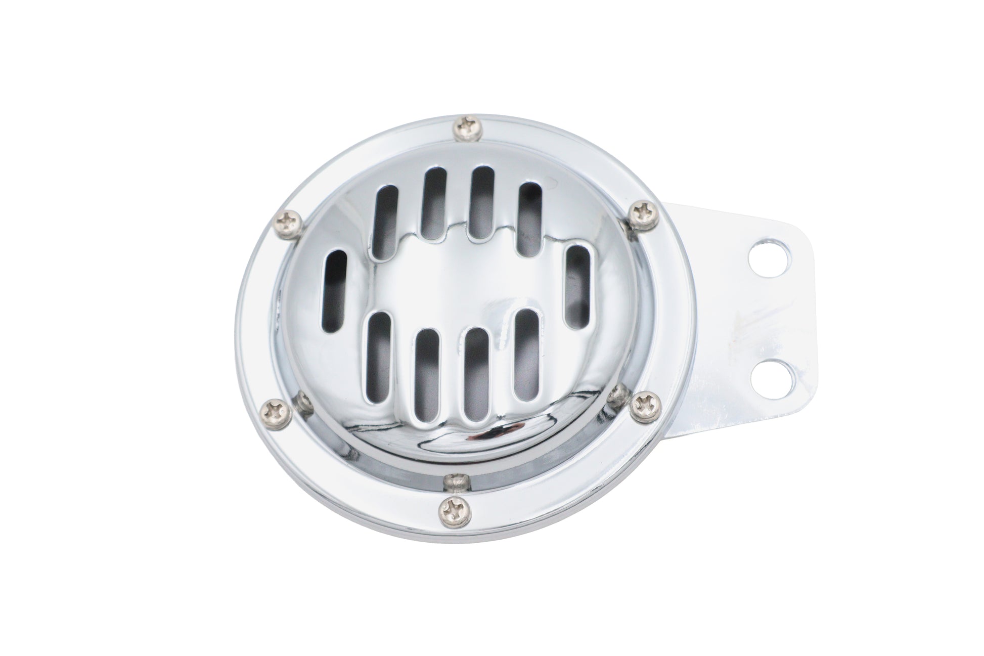 Universal Single Horn Chrome 6 Volt