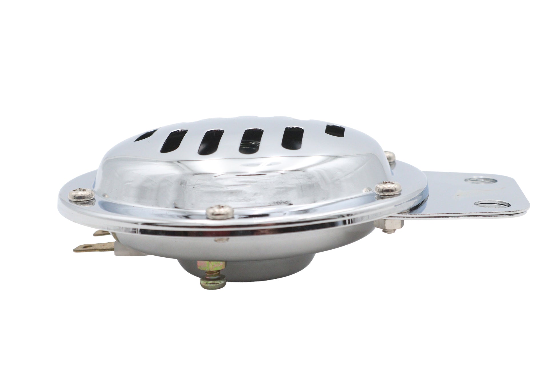 Universal Single Horn Chrome 6 Volt