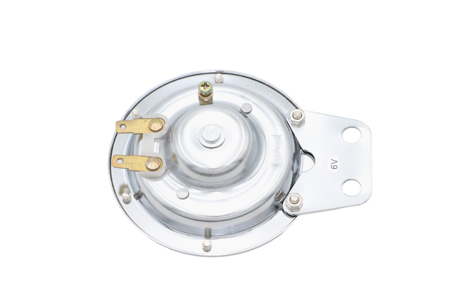 Universal Single Horn Chrome 6 Volt