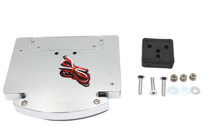 Chrome Billet Fender Mount LED Tail Lamp Slice Type