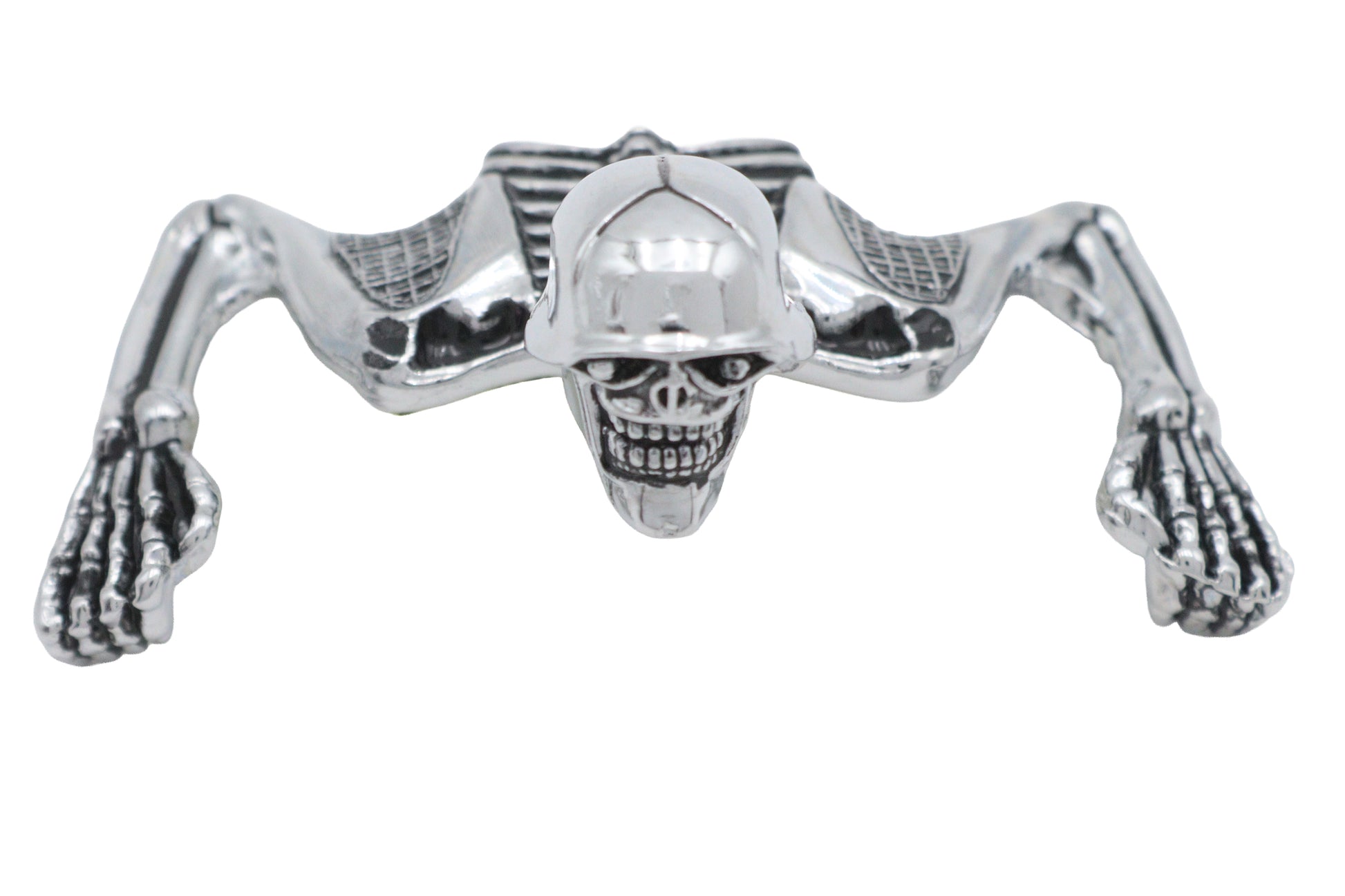Skull Style Ornament Chrome