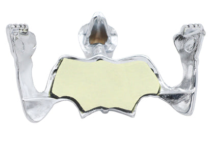 Skull Style Ornament Chrome