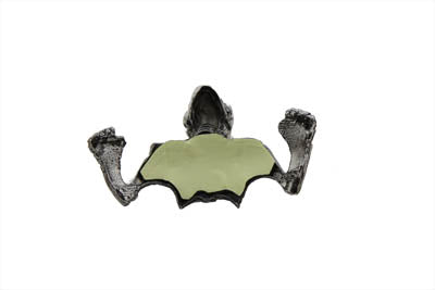 7 Headlamp Visor Ornament Skull Type Chrome