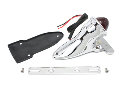 Bates Bobber Tail Lamp Assembly Chrome