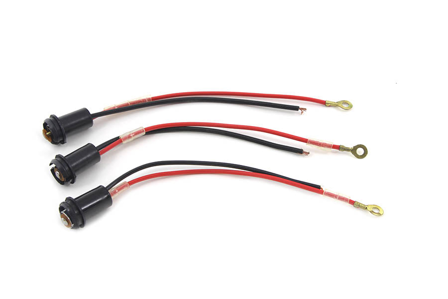 Plastic Indicator Lamp Socket Set