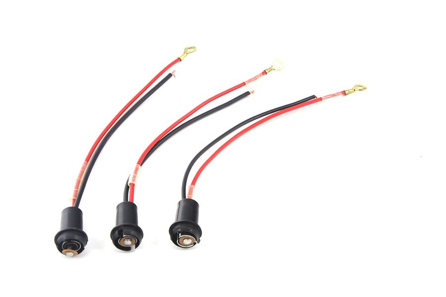 Plastic Indicator Lamp Socket Set