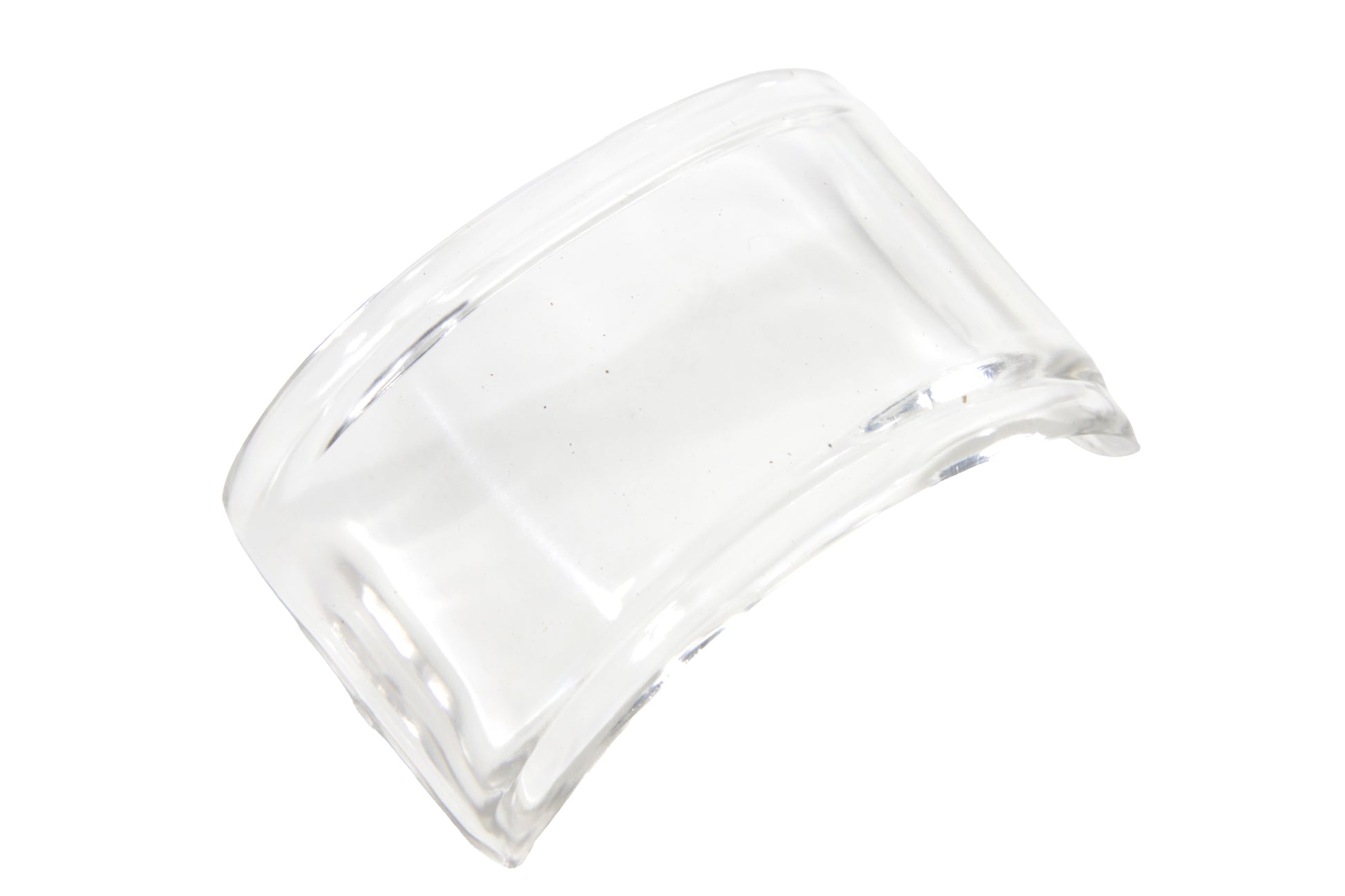 Tail Lamp Lens Top Beehive Style Plastic Clear