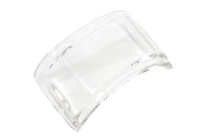 Tail Lamp Lens Top Beehive Style Plastic Clear
