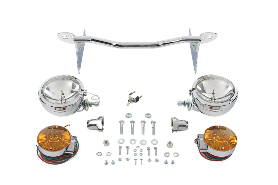 Chrome Spotlamp Kit