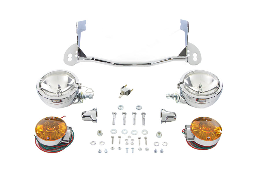 Chrome Spotlamp Kit