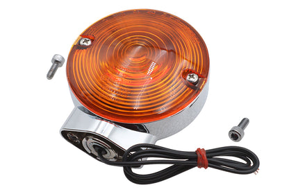 Chrome Turn Signal Front and Rear