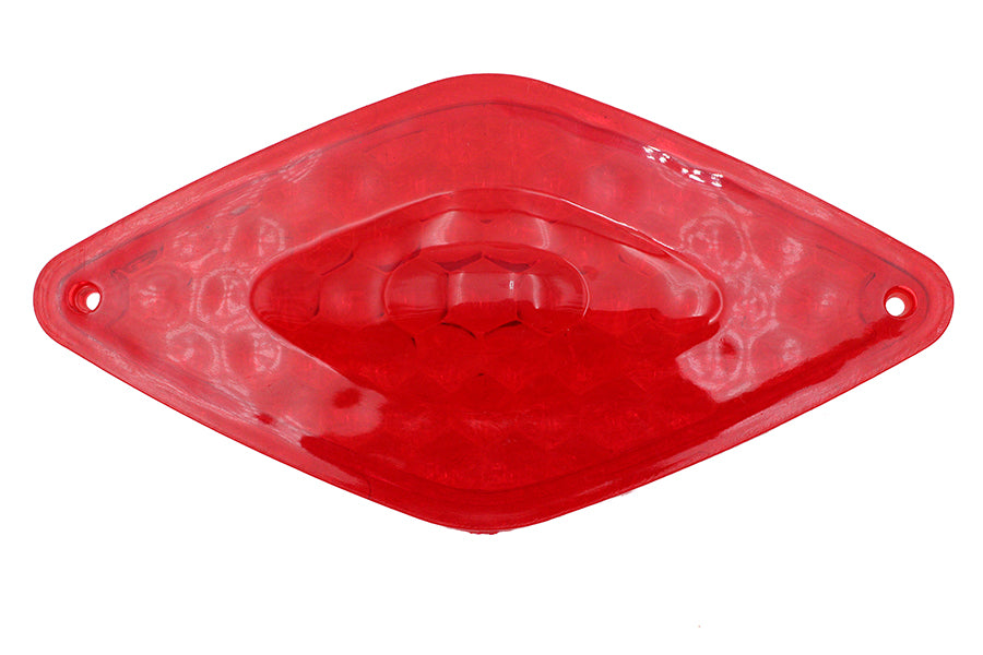 Tail Lamp Lens Only Diamond Style Red
