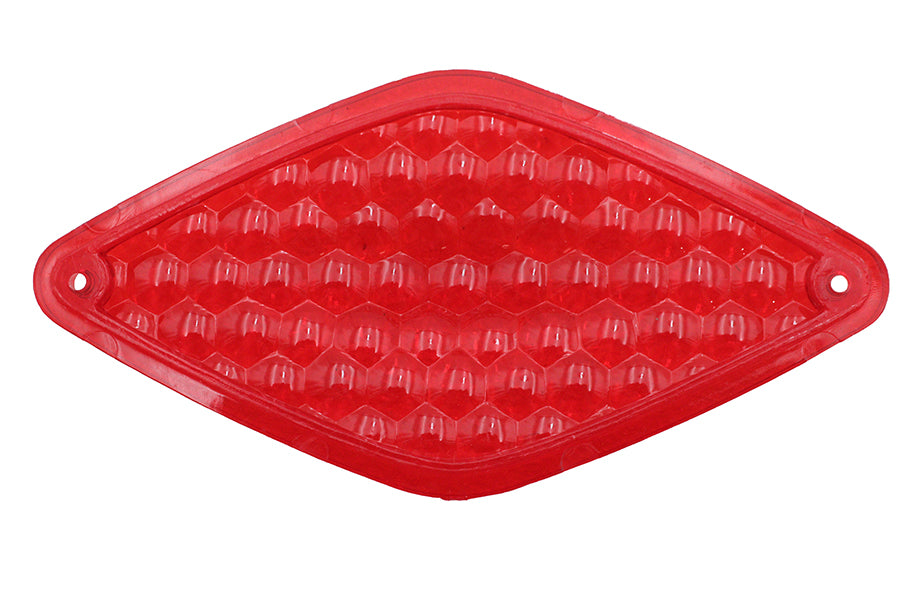 Tail Lamp Lens Only Diamond Style Red