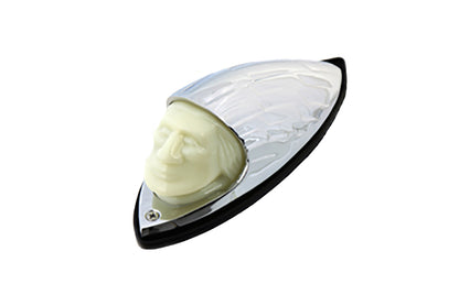 Indian Face Front Fender Lamp