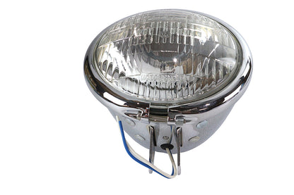5-3/4 Round Headlamp Teardrop Style