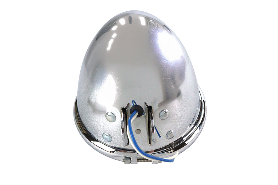 5-3/4 Round Headlamp Teardrop Style