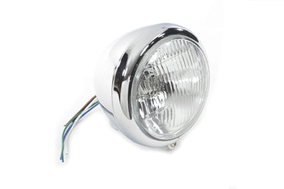 5-3/4 Round Headlamp Assembly Teardrop Style